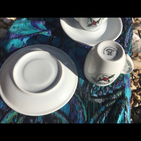 Parrot Coffee Cups / Double Espresso Cups Set of 2 - Picture 4 of 8